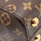 LOUIS VUITTON CLUNY BB MONOGRAM CANVAS WITH PINK STRAP GHW