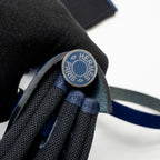 Hermes Herbag 31 zip bag canvas/leather black/blue saphir SHW