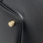 Hermes Picotin 18 Lock Bag Clemence Black GHW