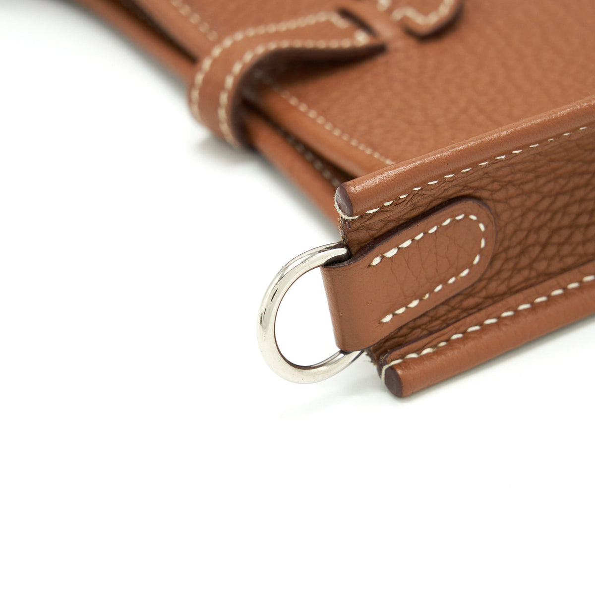 HERMES MINI EVELYNE CLEMENCE GOLD/ AMORE-BRIQUE SHW