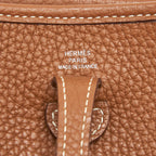 HERMES MINI EVELYNE CLEMENCE GOLD/ AMORE-BRIQUE SHW