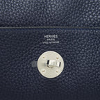 Hermes Lindy 26 Clemence Blue Nuit SHW