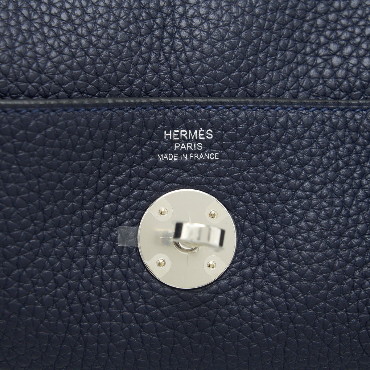 Hermes Lindy 26 Clemence Blue Nuit SHW