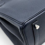 HERMES BIRKIN 30 CLEMENCE BLUE NUIT/ ROSE POURPRE SHW