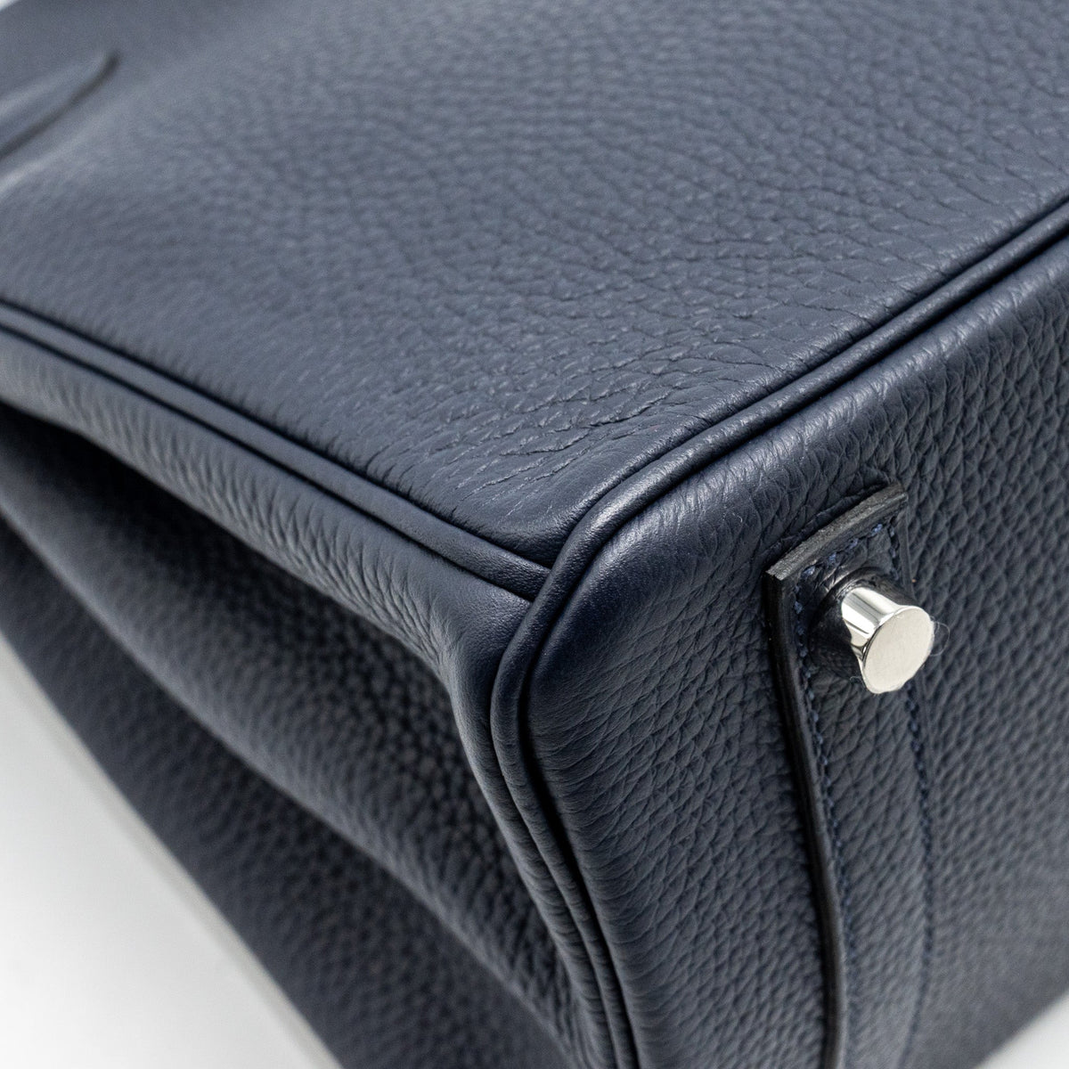 HERMES BIRKIN 30 CLEMENCE BLUE NUIT/ ROSE POURPRE SHW