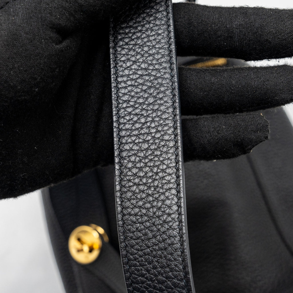 Hermes Lindy 26 Clemence Black GHW
