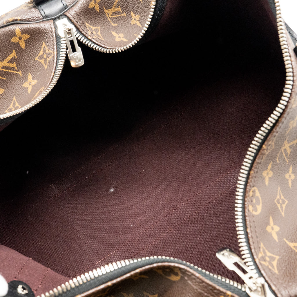 LOUIS VUITTON KEEPALL BANDOULIERE 45 MONOGRAM MACASSAR SHW