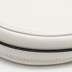 PRADA ARQUÉ SMALL SHOULDER BAG CALFSKIN WHITE GHW