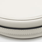 PRADA ARQUÉ SMALL SHOULDER BAG CALFSKIN WHITE GHW