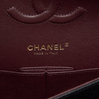 CHANEL MEDIUM CLASSIC FLAP BAG CAVIAR BLACK GHW