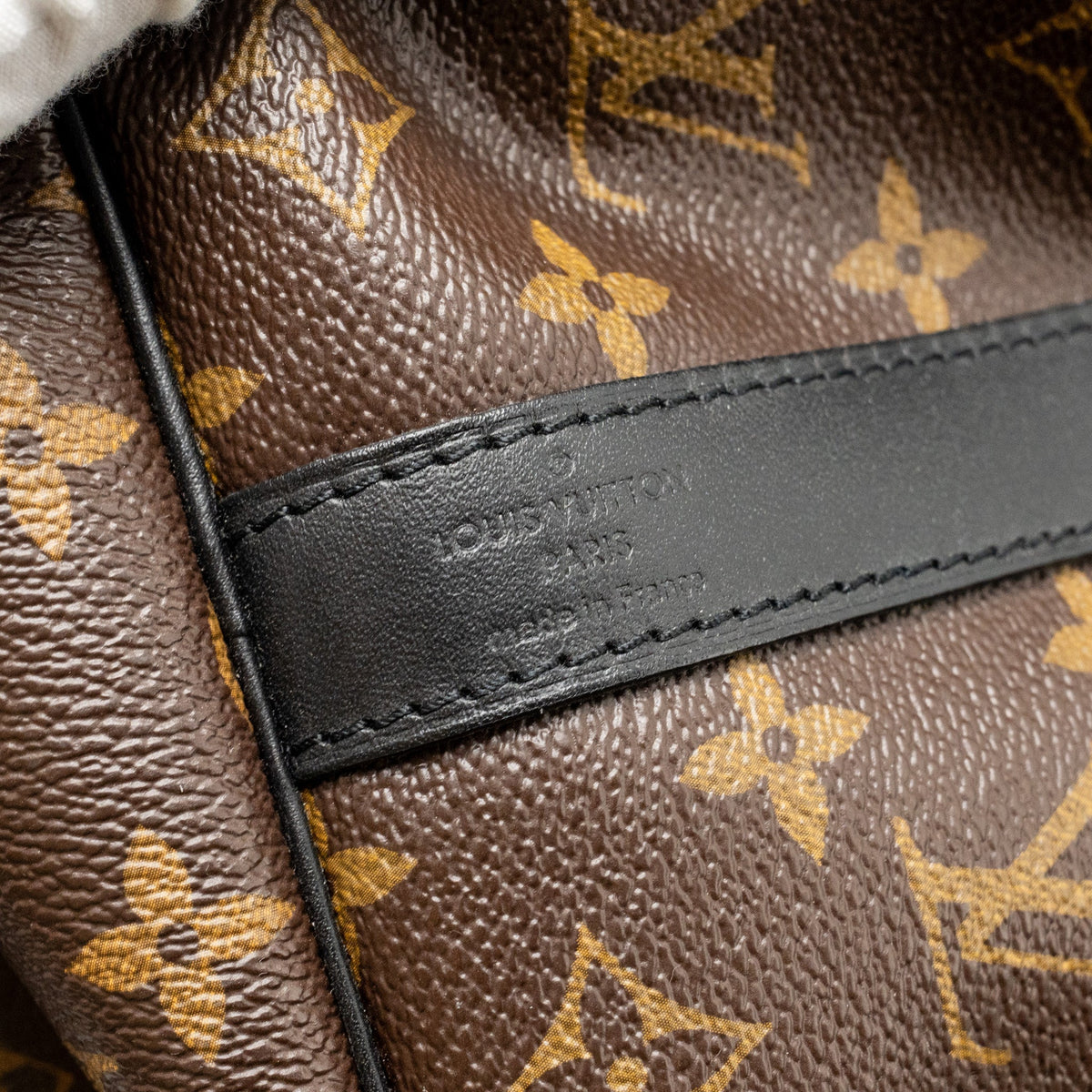 LOUIS VUITTON KEEPALL BANDOULIERE 45 MONOGRAM MACASSAR SHW