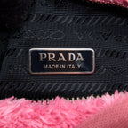PRADA REEDITION 2000 TERRY MINI BAG PINK