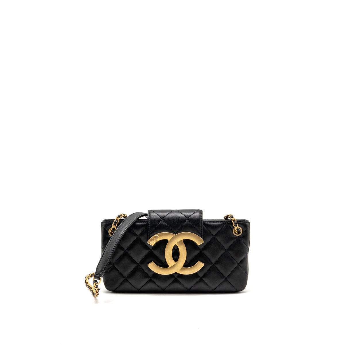 Chanel 24C Baguette Bag Lambskin Black GHW (Microchip)