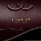 CHANEL SMALL CLASSIC DOUBLE FLAP BAG CAVIAR BLACK GHW (MICROCHIP)