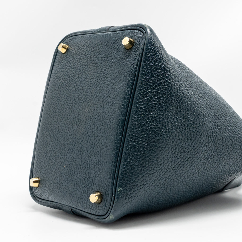 Hermes Picotin 18 Lock Bag Clemence 6O Vert Cypress GHW