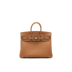 HERMES BIRKIN25 TOGO GOLD WITH GHW