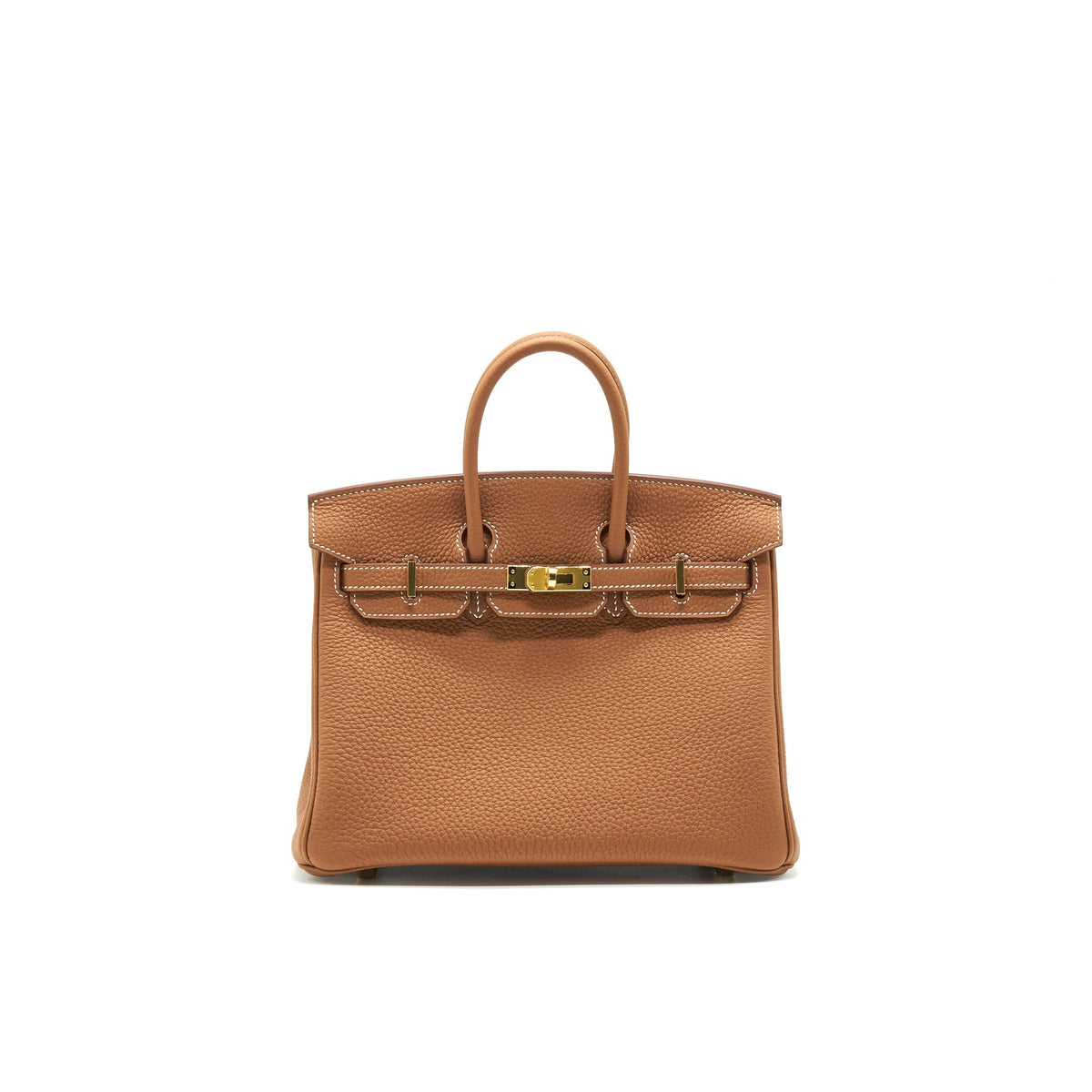 HERMES BIRKIN25 TOGO GOLD WITH GHW