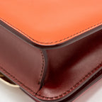 Salvatore Ferragamo Vara Bow Bag Red/Pink and Oversize Gancini Wallet Black Calfskin GHW (Sell in Set)