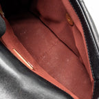 CHANEL SMALL 19 BAG SHINY LAMBSKIN BLACK MULTICOLOUR HARDWARE