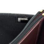 CHANEL CLASSIC WALLET ON CHAIN CAVIAR BLACK GHW