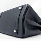 HERMES BIRKIN 30 CLEMENCE BLUE NUIT/ ROSE POURPRE SHW