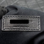 Saint Laurent/YSL Medium Niki Bag Crocodile-Embossed Calfskin SO Black