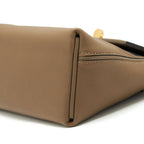 HERMES MINI 24/24 2424-21 BAG SWIFT/EVERCOLOR BEIGE DE WEIMAR/ETOUPE GHW
