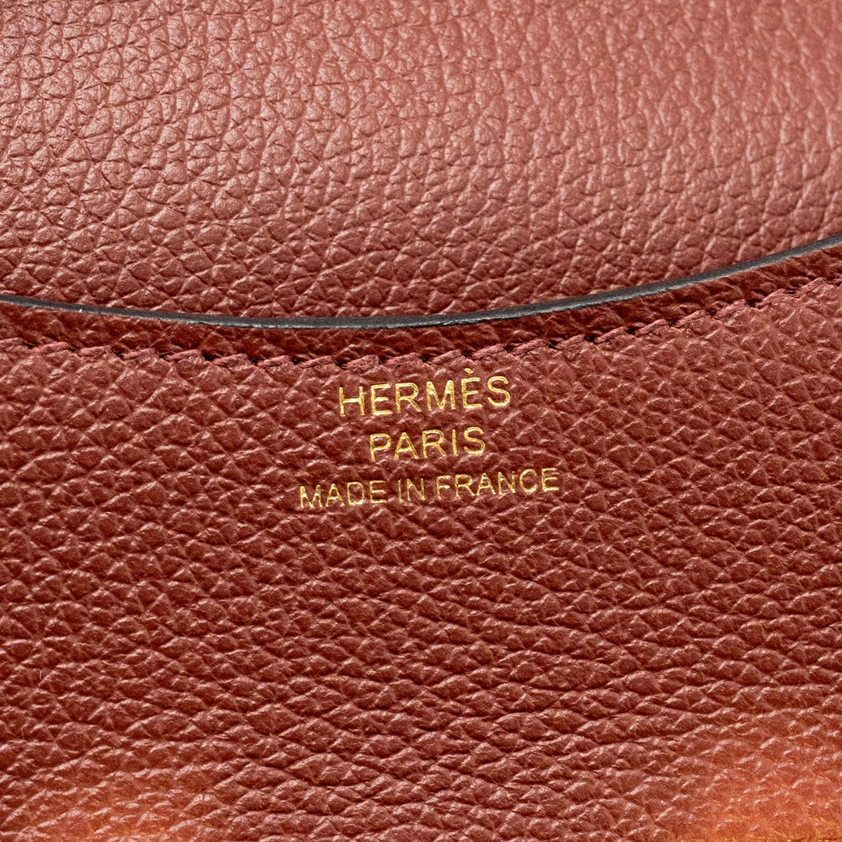 Hermes Constance Slim Evercolor Rough H GHW