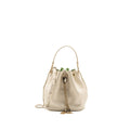 Bvlgari Serpenti Forever Bucket Bag Calfskin White/Green LGHW