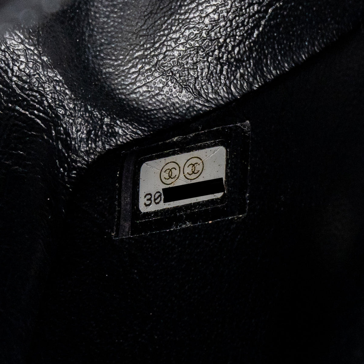 CHANEL MINI 2.55 REISSUE FLAP BAG AGED CALFSKIN BLACK GHW