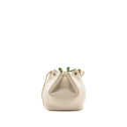 Bvlgari Serpenti Forever Bucket Bag Calfskin White/Green LGHW