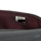 CHANEL GLASSES CASE WITH CHAIN CAVIAR BLACK LGHW