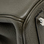 HERMES BIRKIN 25 TOGO VERT DE GRIS SHW