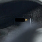 DIOR MINI SADDLE BAG CALFSKIN BLACK GHW
