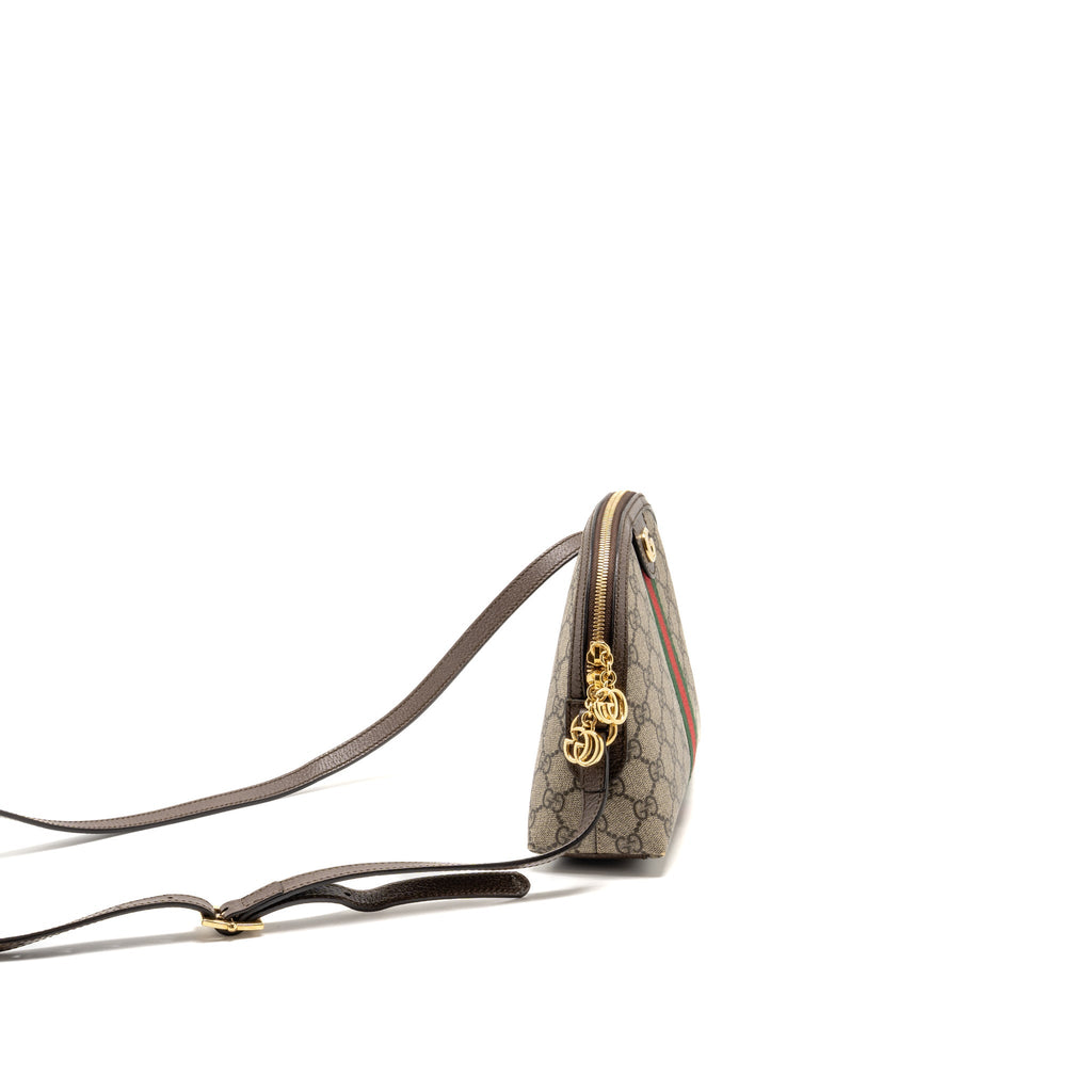 Gucci Small Ophidia Bag GG Supreme Canvas/Leather Beige/Ebony/Brown GHW