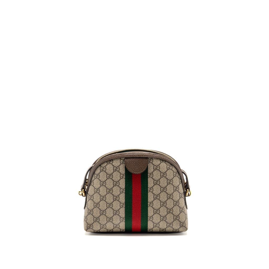 Gucci Small Ophidia Bag GG Supreme Canvas/Leather Beige/Ebony/Brown GHW
