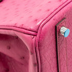 Hermes Birkin 30 Ostrich Fuchsia SHW