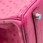 Hermes Birkin 30 Ostrich Fuchsia SHW