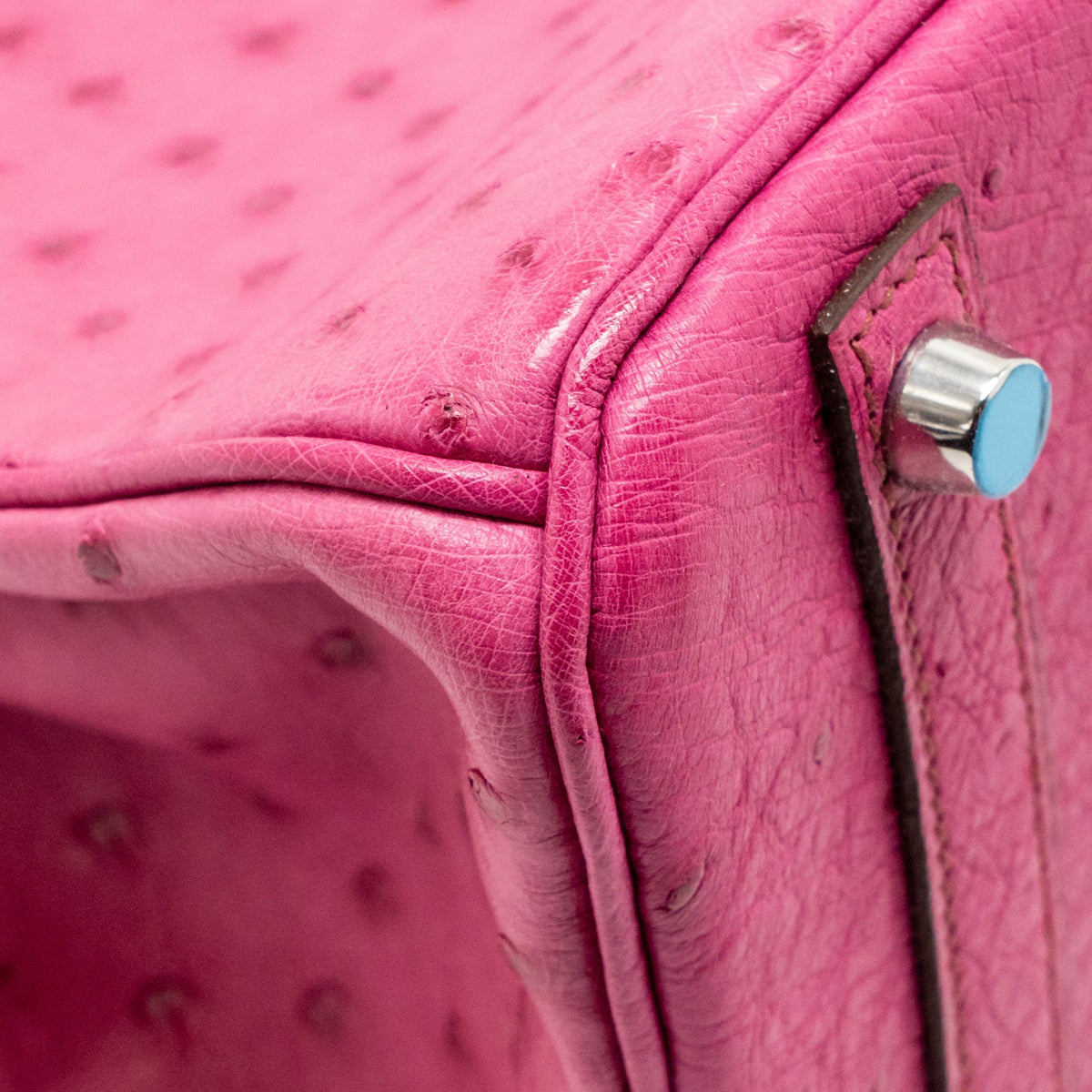 Hermes Birkin 30 Ostrich Fuchsia SHW