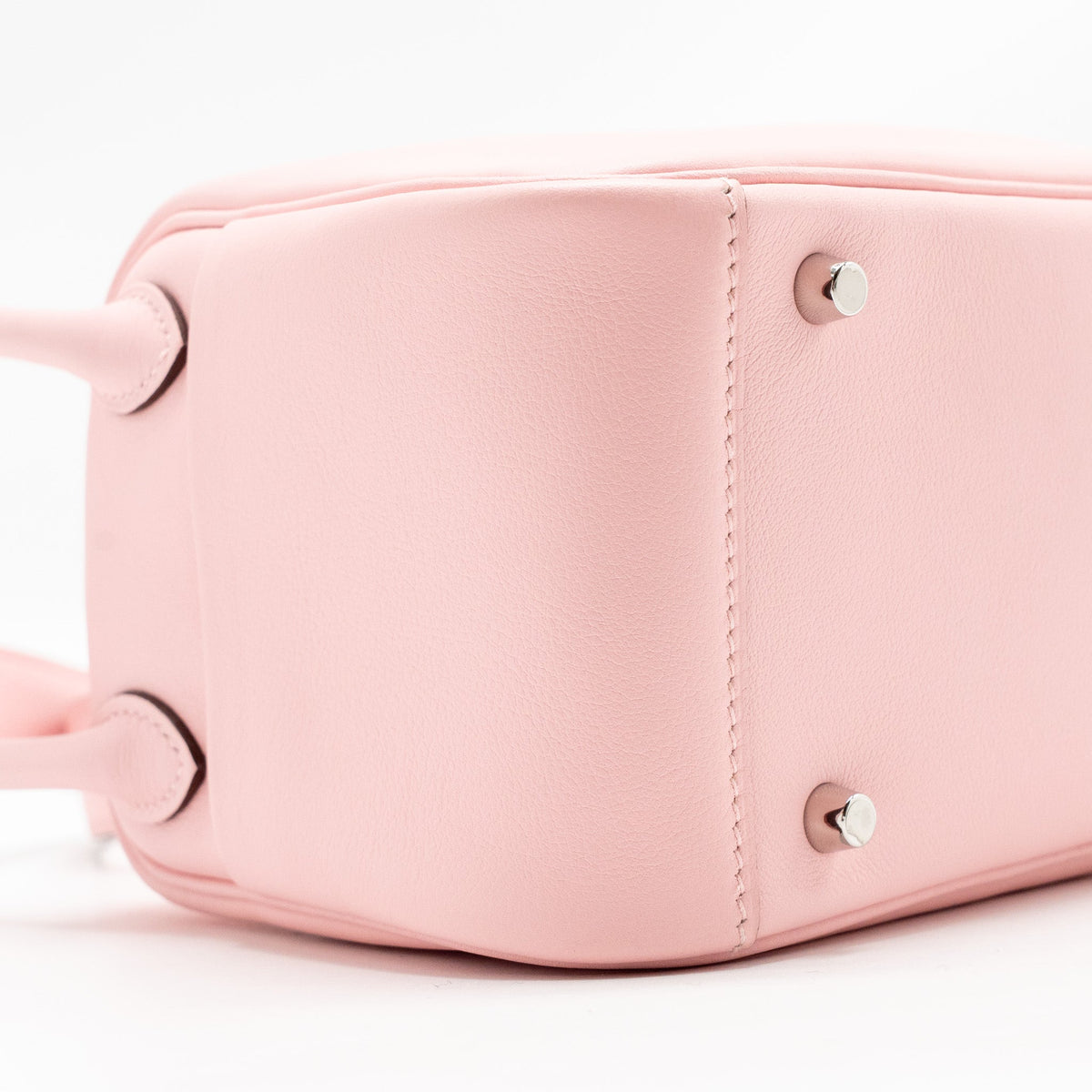 Hermes Mini Lindy Swift 3Q Rose Sakura SHW