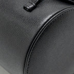 Chanel Small Preppy Bowling Bag Caviar Black GHW (Microchip)