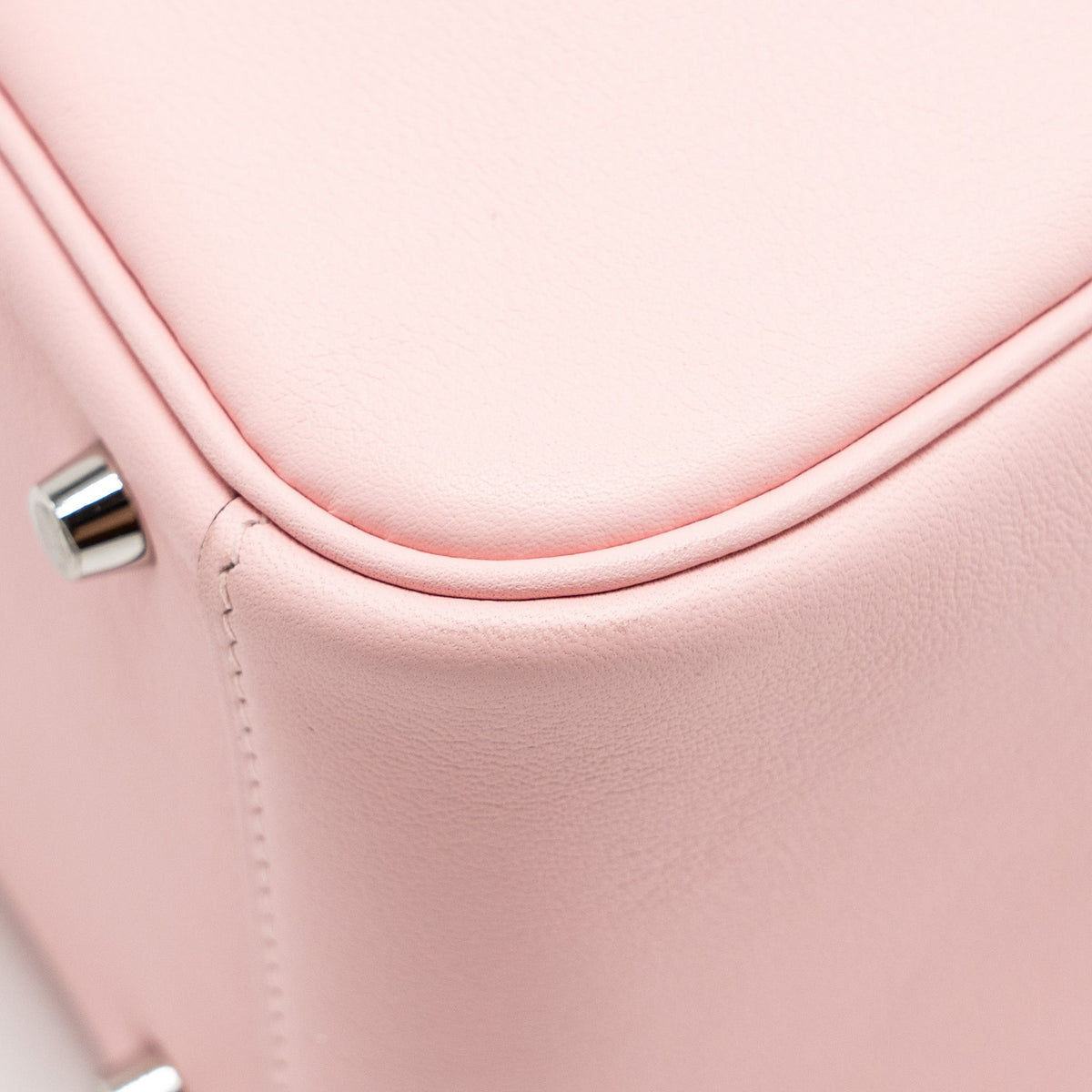 Hermes Mini Lindy Swift 3Q Rose Sakura SHW