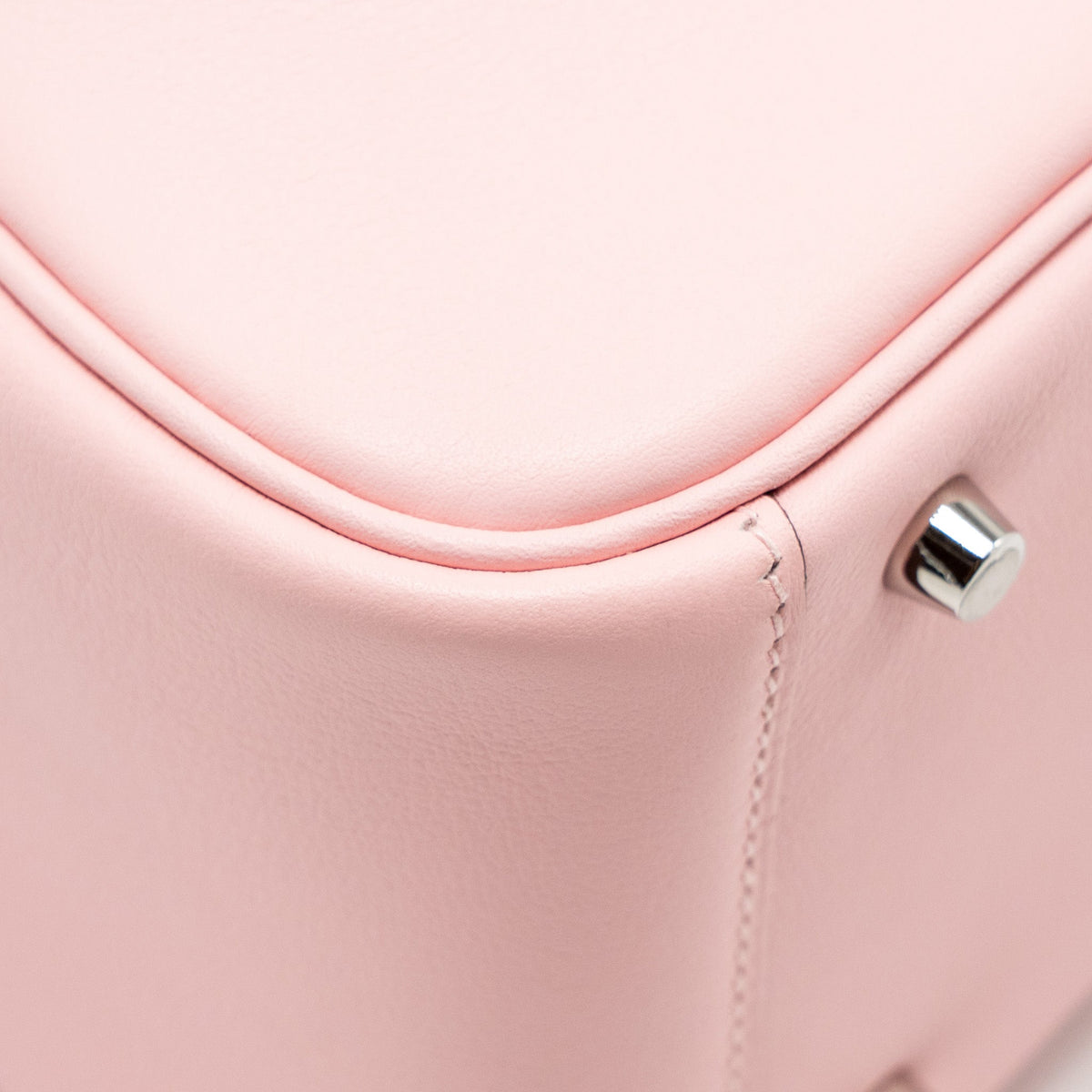 Hermes Mini Lindy Swift 3Q Rose Sakura SHW