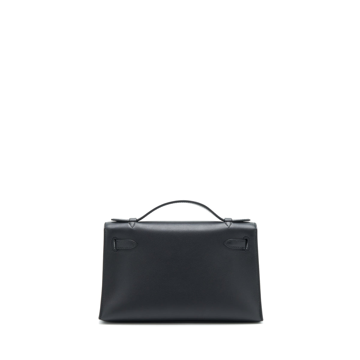 Hermes Kelly Pochette Swift Black SHW