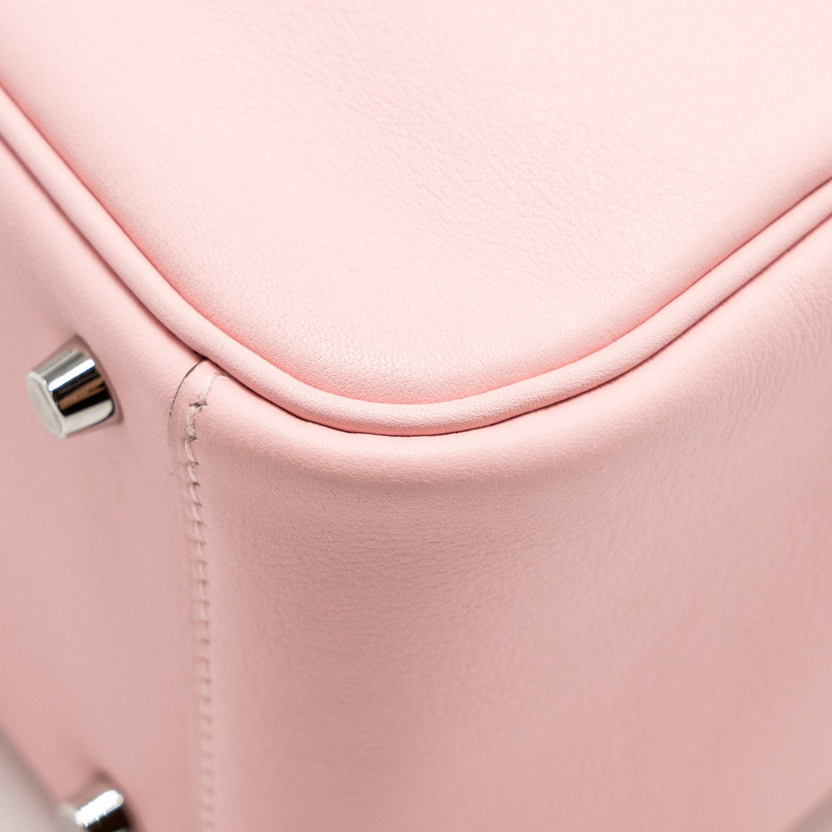 Hermes Mini Lindy Swift 3Q Rose Sakura SHW