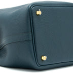 HERMES PICOTIN 18 LOCK BAG CLEMENCE 6O VERT CYPRES GHW