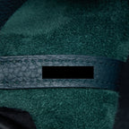 HERMES PICOTIN 18 LOCK BAG CLEMENCE 6O VERT CYPRES GHW