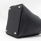 HERMES PICOTIN 18 LOCK BAG CLEMENCE BLACK SHW