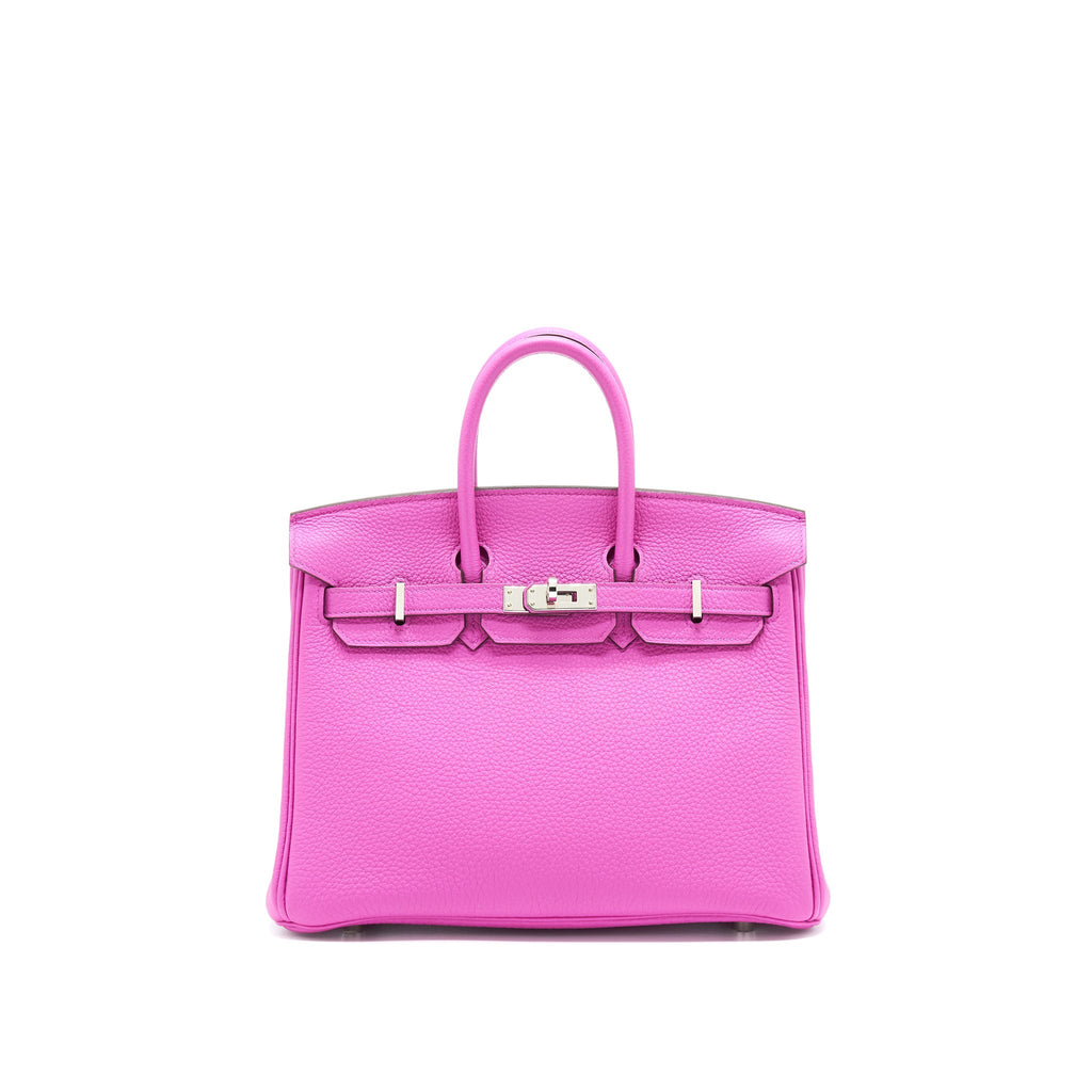 Hermes Birkin 25 Magnolia With SHW