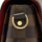 LOUIS VUITTON CROISETTE DAMIER EBENE GHW